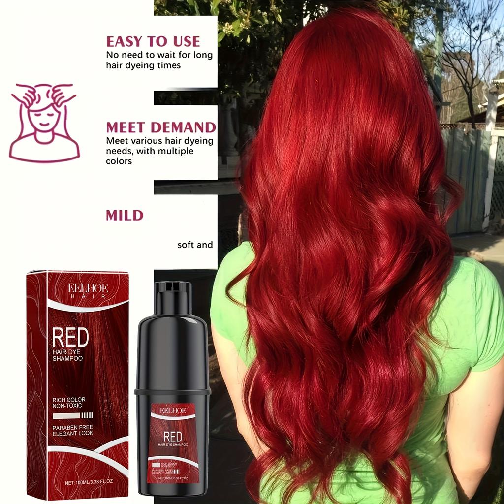 Kela Special Hair Dye Shampoo, Gentle and Easy To Use for Red Hair, Cleanses and Softens, Perfect Valentine's Day Gift, Christmas Present