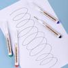 5pcs Long Nib Marker Pens Waterproof, Fast Drying Deep Reach Marker Perfect for Deep Holes in Metal and Wood Crafts