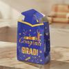 20pcs Paper Material Doctoral Cap Box Congrats Grad Candy Gift Bag Chocolate Box  Party Decorations