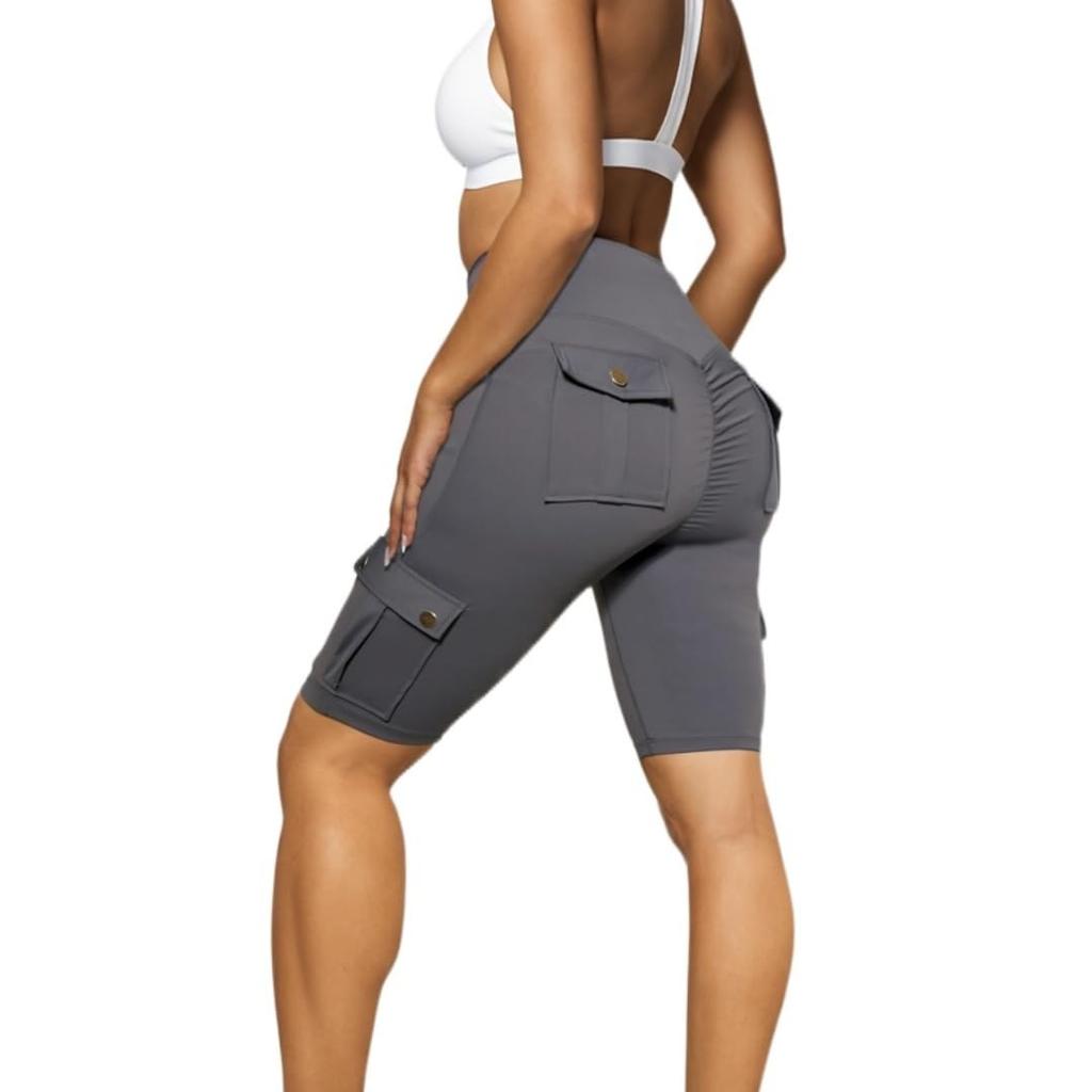 Женские эластичные леггинсы для йоги, фитнеса, бега, спортзала, спортивные брюки средней длины, расклешенные брюки