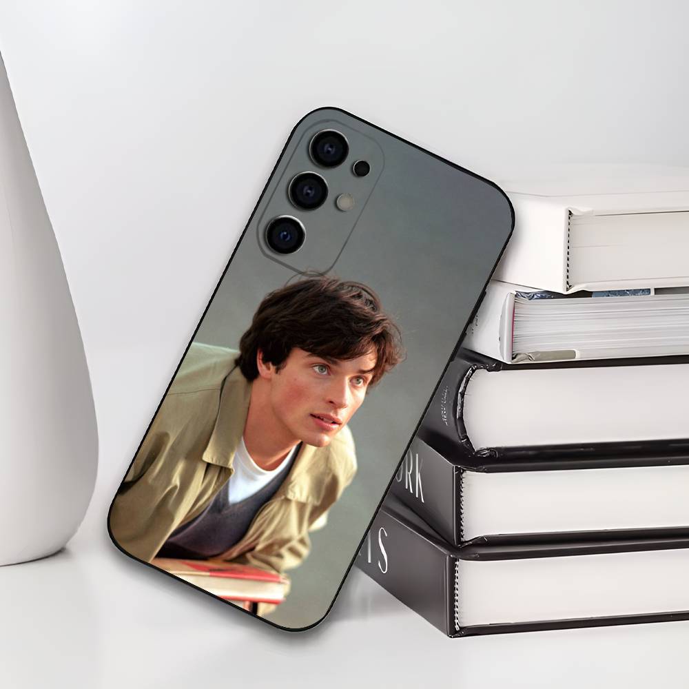 Чехол для телефона с изображением актера T-Tom W-Welling для Samsung S25, S24, S21, S22, S23, S30, Ultra, S20, Plus, Мягкий силиконовый черный чехол