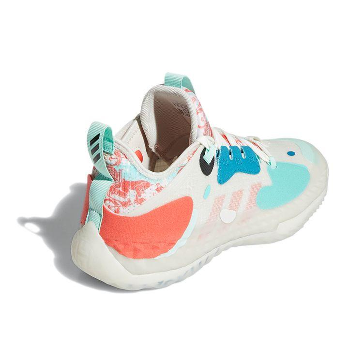adidas Харден Вол. 5 Futurenatural Avatar Pack — мужские кроссовки с нарушением правил дорожного движения, серые орбитально-серые, ярко-красные FZ4405