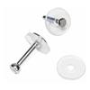 100 шт. Стабилизаторы для сережек, прозрачные силиконовые серьги, стопор, практичные лечебные диски, подушечки для поддержки ушей