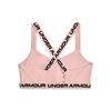Under Armour Спортивный бюстгальтер с бретельками для тренировок низкой интенсивности, женское нижнее белье, розовый 1370896-667