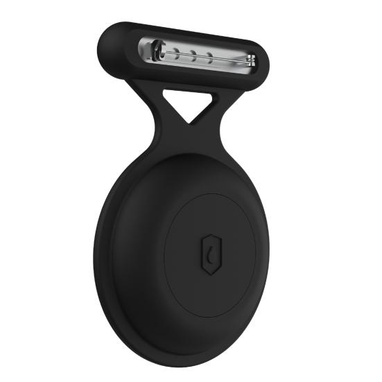 Детский скрытый чехол для GPS-трекера для AirTag, водонепроницаемый держатель локатора с защитой от потери и булавкой-брошью для детей, пожилых домашних животных, силиконовый трекер-протектор