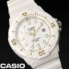 Casio Analog Watch with Resin White Gold LRW-200H-7E2 Women's Diver's Calendar, Strap, (Used)