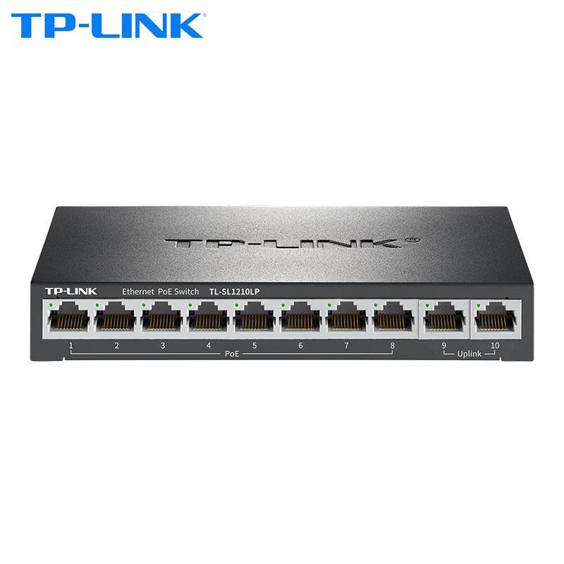 TP-LINK 10-Port Unmanaged PoE Switch TL-SL1210LP