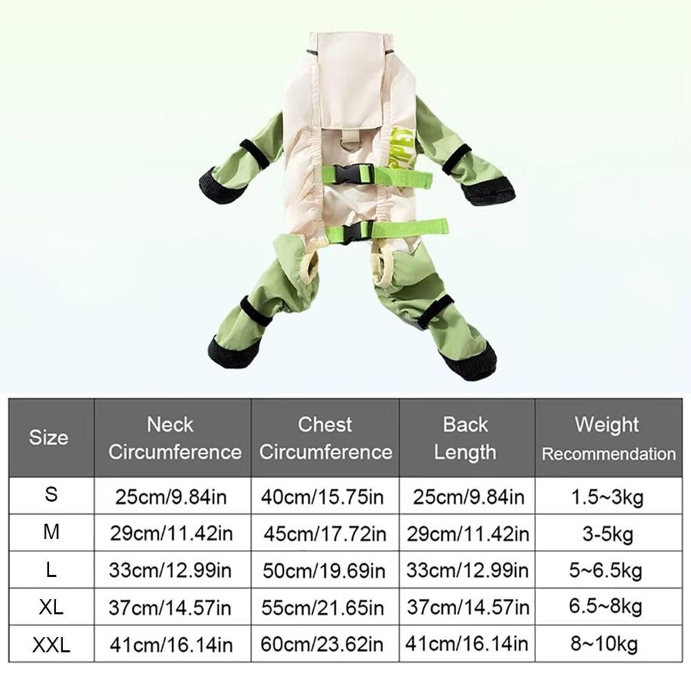 Adjustable Reflective Stripe Pet Pants Stain Resistant Full Coverage Dog Boots Dog Travel
