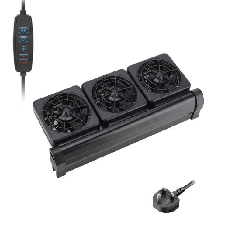 Регулируемая скорость Аквариумы Подвесной охлаждающий вентилятор Тихие воздушные кулеры для аквариумов Эффективный контроллер температуры