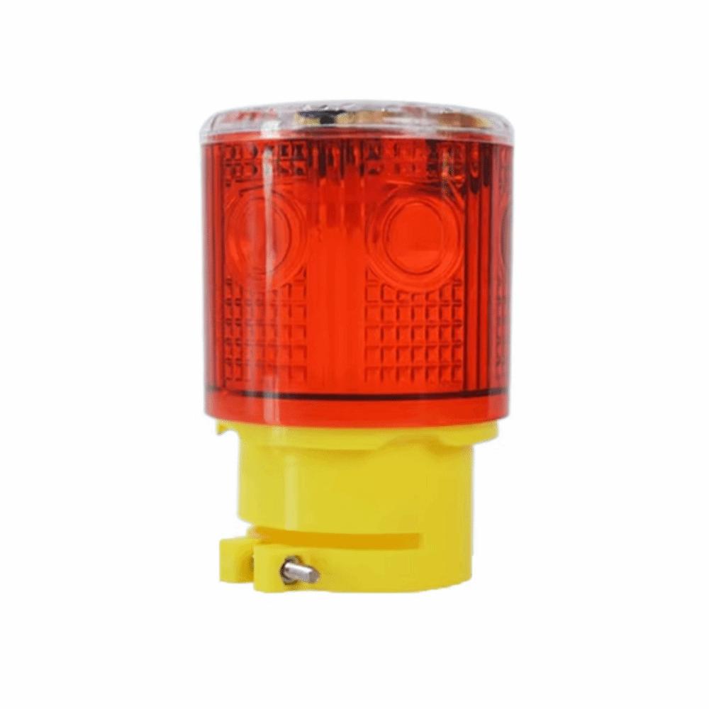 Solar Powered Emergency Warning Light Rain-proof Warning Strobe Light  Road Site
