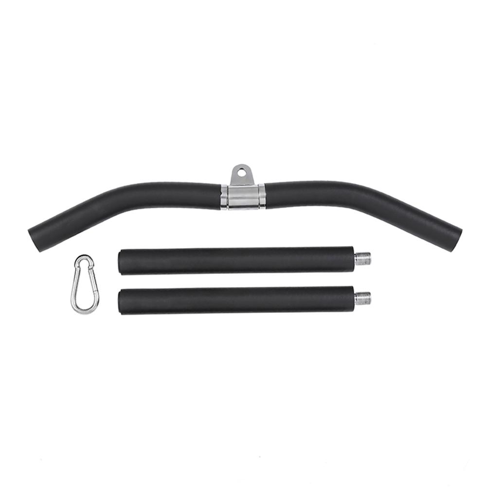 Штанга для тяги сверху вниз (LAT Pull Down Bar) Сгибание на бицепс Штанга для тяги вниз Съемная штанга для трицепса на блоке Регулируемая рукоятка для тяги сверху вниз (LAT Pulldown Handle) Насадки для плеч и спины