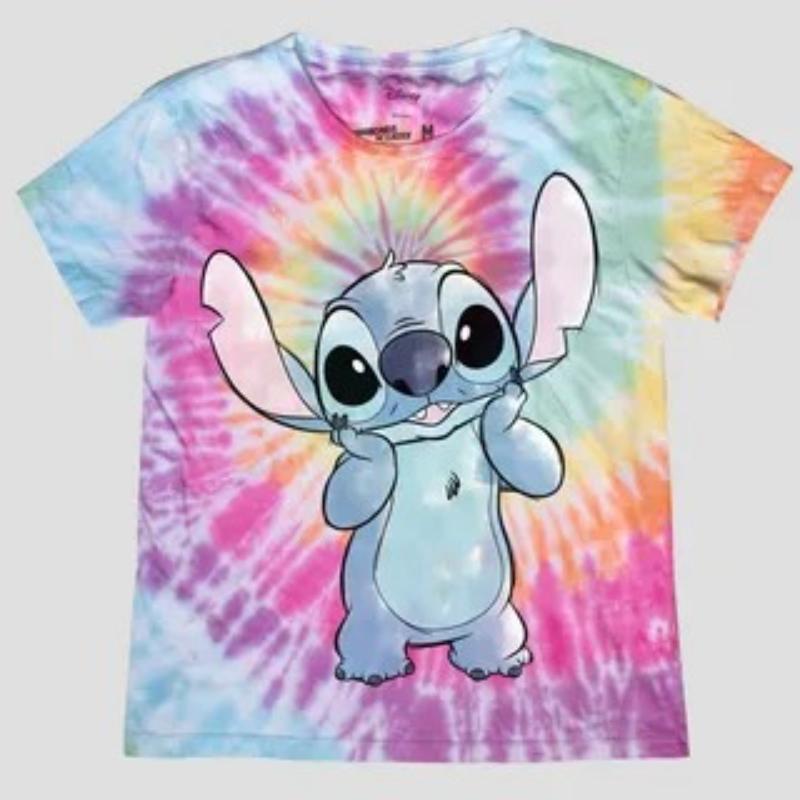 Детская милая футболка с мультяшным принтом для девочек, модный мягкий и удобный топ с коротким рукавом