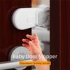 Защита ABS Дверной стопор Прочный Нетоксичный Унисекс Безопасность Дверной стопор Безвкусный Противоударный Противозащемление Дверной стопор Безопасность двери