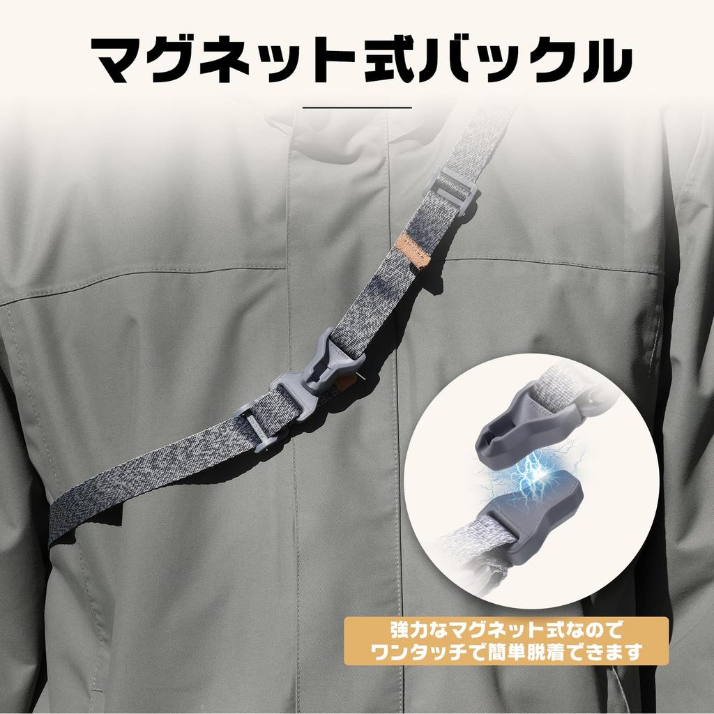 Ремешок для камеры Ulanzi Falcam Maglink с магнитной быстрой застежкой, ремень для быстрой съемки, регулируемая длина для беззеркальных профессиональных камер, противоскользящий