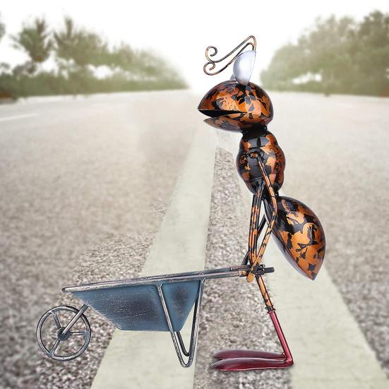 Подставка для муравьев Декоративная Интересная Изысканная Кованая Железная Садовая Статуя Муравья