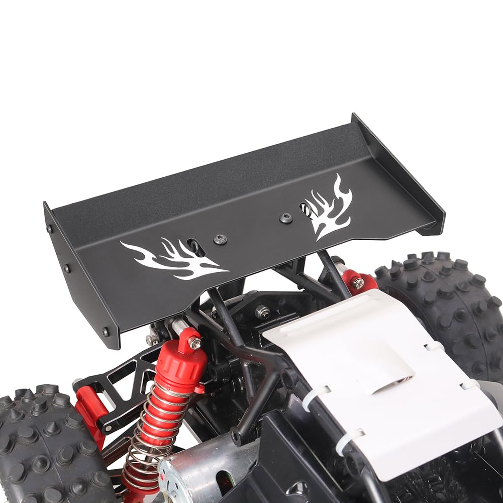JOYSOG Задний спойлер Tamiya 1/10 Hot Shot II 2024 RC Металлический задний антикрыло Задний спойлер 1/10 RC Детали для дрифтовых автомобилей