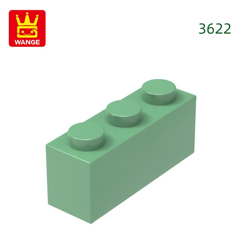 Нетоксичный 85 шт./лот 3622 1x3 точки Строительный блок Moc Классические аксессуары Совместим с Кирпич Детские игрушки Подарочная коробка