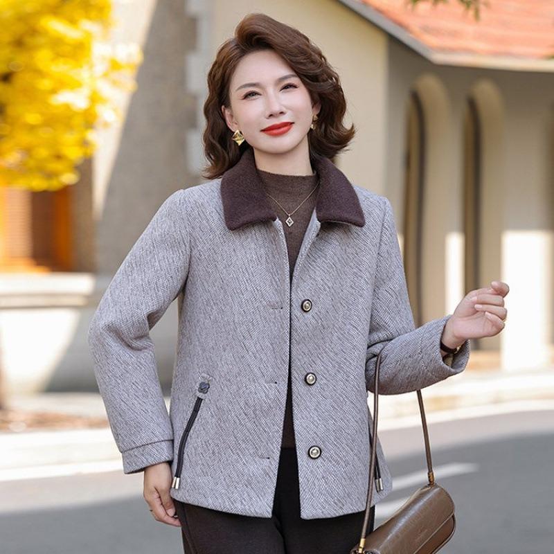 Новый темпераментный топ на осень и зиму, короткое плюшевое утолщенное высококачественное шерстяное пальто