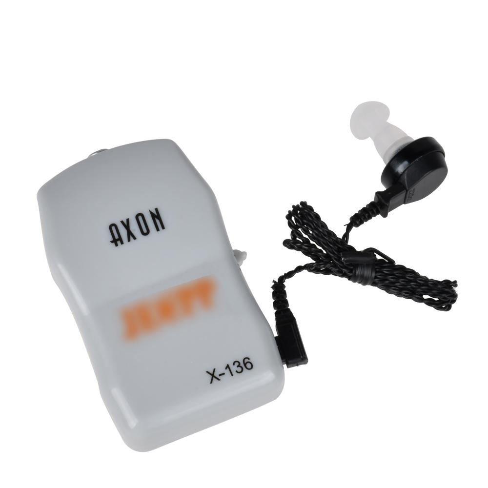Слуховые аппараты JECPP AXON, усилитель звука, устройство для улучшения слуха с батарейным питанием для взрослых и