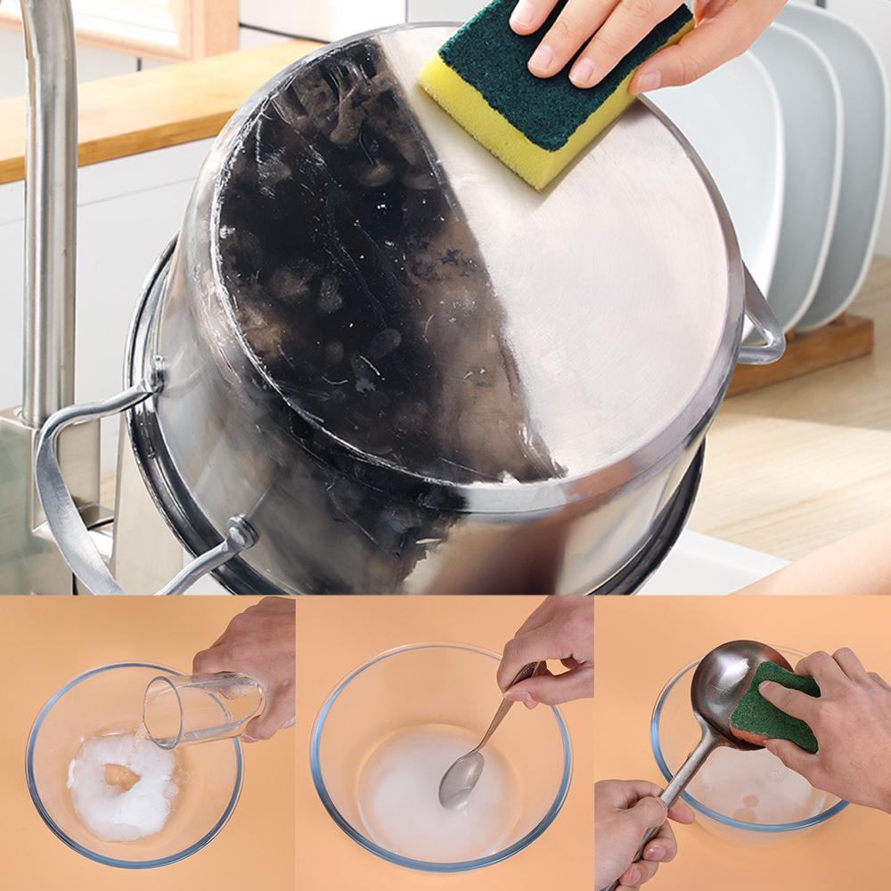 Пятна Многоцелевое средство для удаления пятен Универсальный порошок для удаления жира Чистящее средство для нержавеющей стали