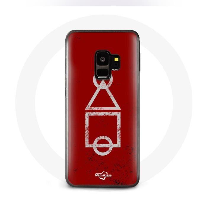 Case - Squid Game - Samsung Galaxy S9 - Soft - Red - Protection