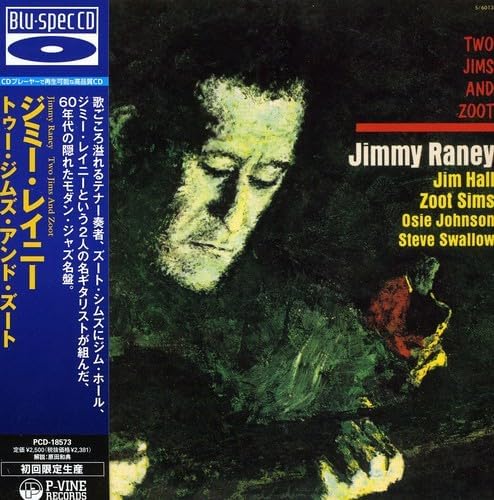 CD ДЖИММИ РЭНИ Два Джимми и Зут Первый тираж Limi PCD18573 2009 Япония ObiJazz Б/у