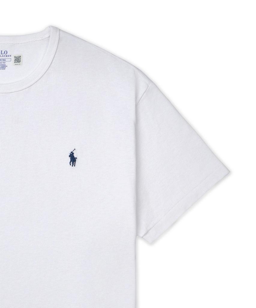 POLO RALPH LAUREN Классический крой Тяжелый джерси Футболка - Белый
