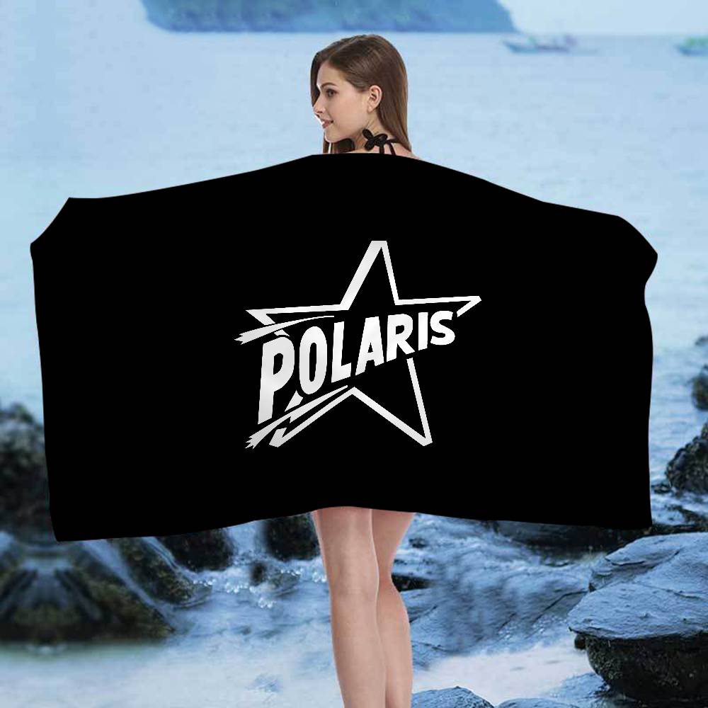 P-Polaris Microfiber Printed Beach Towel Mountain Climbing Yoga Beach Swimming Running Absorbent Soft Towel