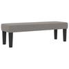 Upholstered Box Spring Bed with Adjustable Headboard Taupe 140 x 190 cm
