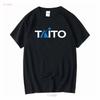 Новая футболка Taito Логотип видеоигр Мужская размер S 5XL с длинным или коротким рукавом винтажная Стирка Мягкая уличная одежда Повседневная Немного homme