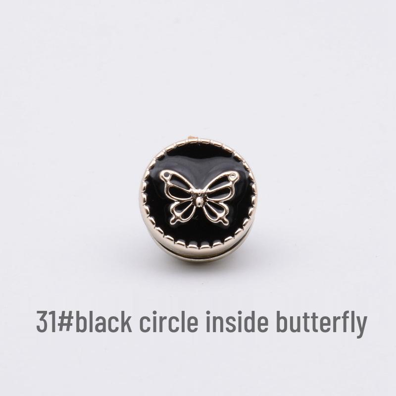 Универсальная брошь в корейском стиле: Бесшовные пуговицы для одежды, шарфа, шляпы и лацкана