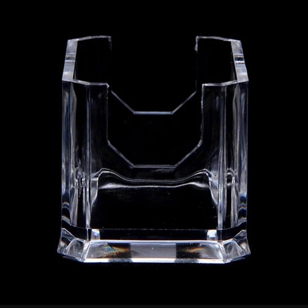 Прямоугольный держатель для чайных пакетиков Акриловая коробка для хранения подсластителей Держатель для пакетиков сахара Гостиная