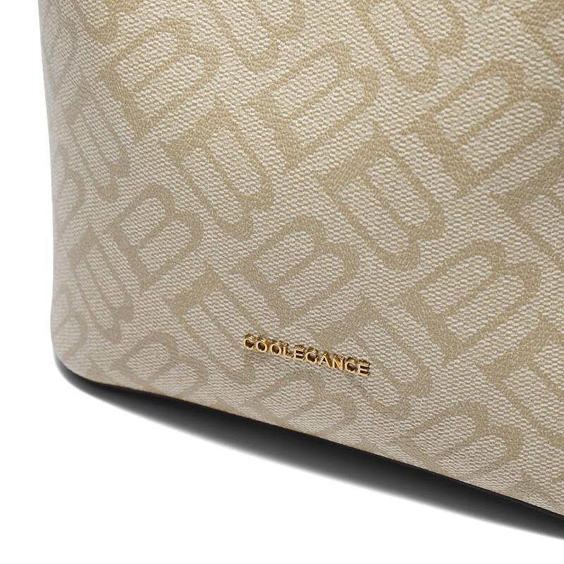 Сумка-ведро Belle Retro с монограммой, на плечо, через плечо