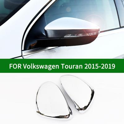 Для Volkswagen VW Touran 2015-автомобильное боковое зеркало заднего вида, накладка, аксессуары, хромированное, серебристое зеркало указателя поворота 2016