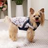 Cute Dog Clothes Winter Warm Dog Vest Coat Windproof Pet Harness Jacket Paw Printed Reflective Clothes for Small Dogs Schnauzer