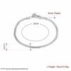 Arrival 925 Silver Jewelry 3mm Snake Chain Bracelets For Women Men Trendy Jewelry