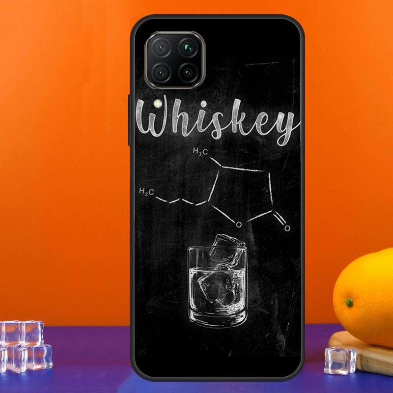 Чехол Сигара и Виски для Huawei Nova 12s 12i 11i 8i 9 10 SE Y91 Y90 Y60 Y70 Y72 Y61 P20 P40 Lite P30 P60 Pro