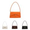 Stylish Retro Pu Leather Handbag Simple Chic Small Square Bag For Casual Outfits