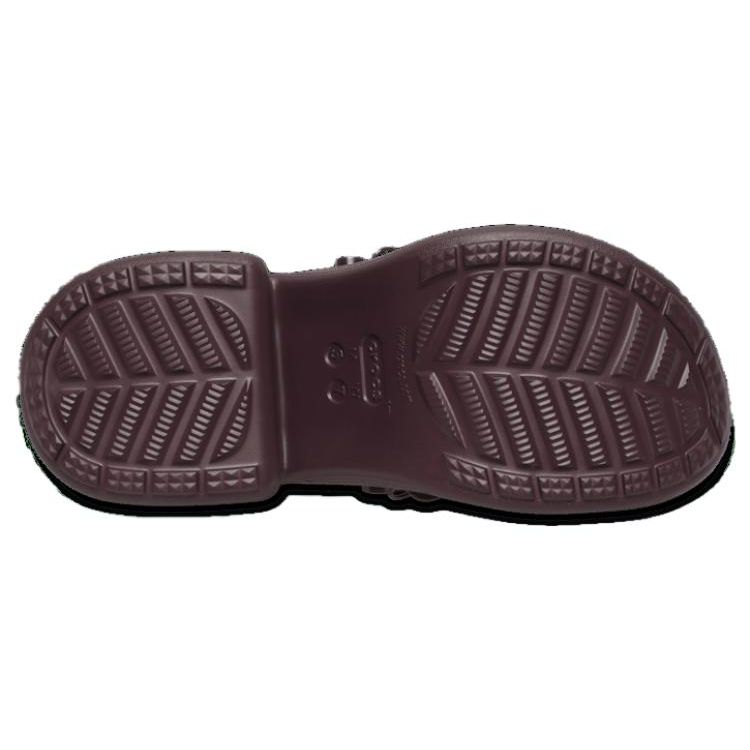 Crocs Siren Clog Shoes with Chain, Comfortable, Durable, Breathable Women Footwear Purple 209018-6WD