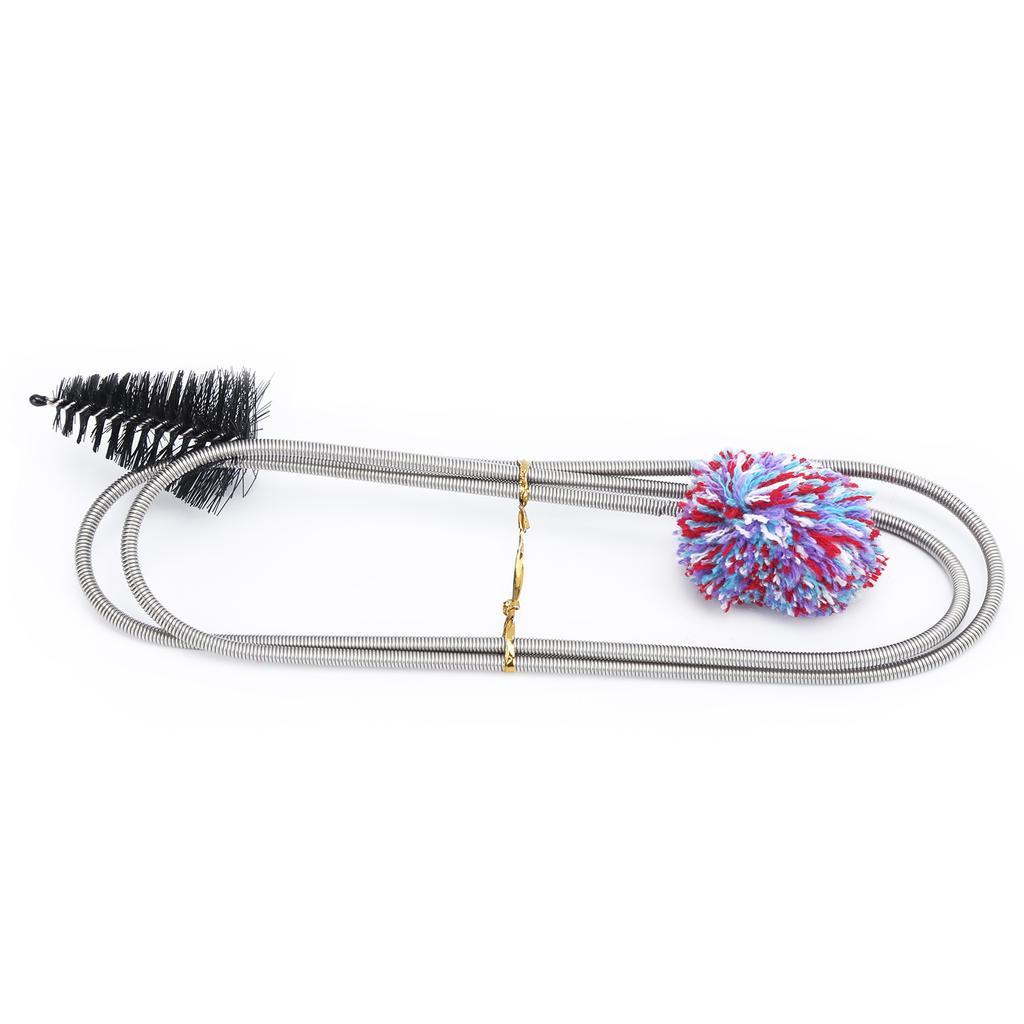 Гибкий очиститель-ершик Bore Snake с мундштуком для очистки инструмента саксофона