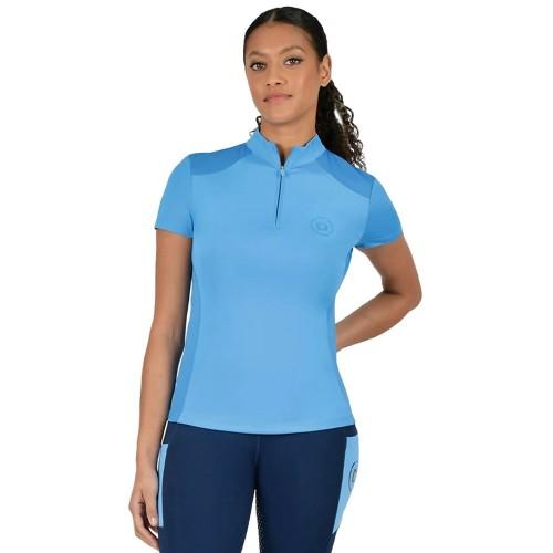 DUBLIN Женский/женский топ с короткими рукавами полосатого цвета плюс