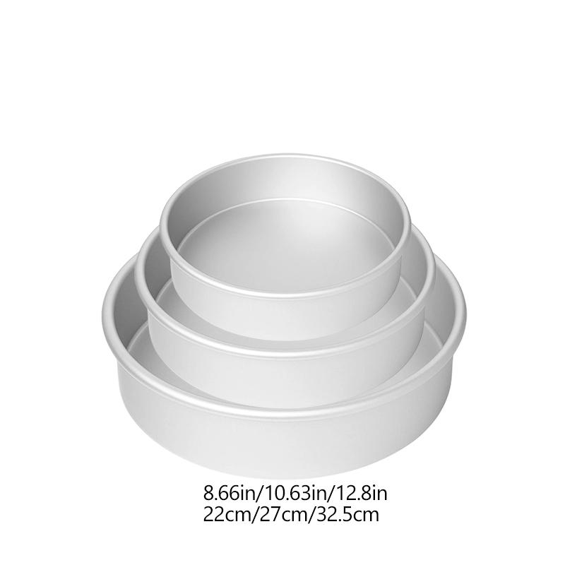 4 6 8 10 12 дюймов съемное дно круглый противень набор для выпечки алюминиевый круглый противень для чизкейка инструменты для выпечки