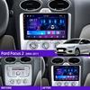 Android 12 Car Radio for Ford Focus 2 3 Mk2 Mk3 2004 2005 - 2011 Multimedia Player Navigation GPS 2Din Carplay Stereo DVD