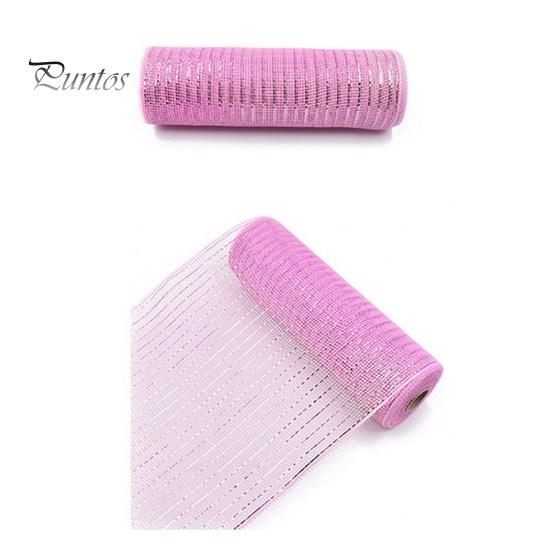 Декоративная сетчатая лента «сделай сам», венок ярких цветов, широко используемая сетчатая лента для рождественской елки, украшение в виде гирлянды