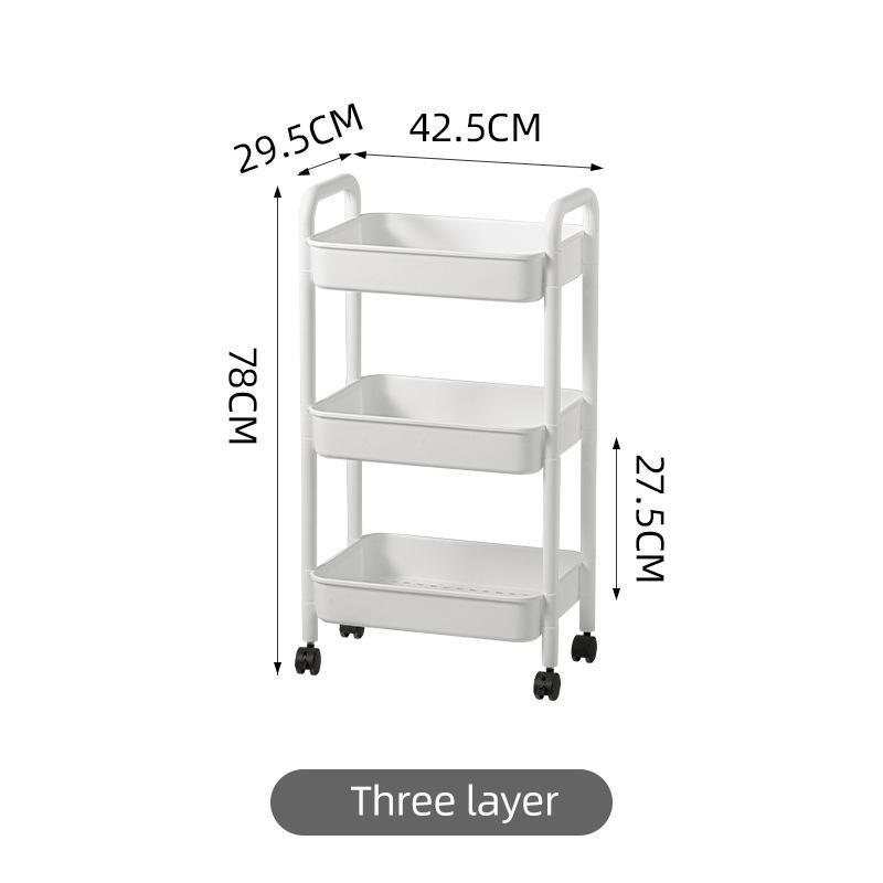 5-уровневая сверхмощная металлическая тележка на колесиках для хранения с запираемыми колесами, многофункциональные полки для хранения для кухни, гостиной, офиса,