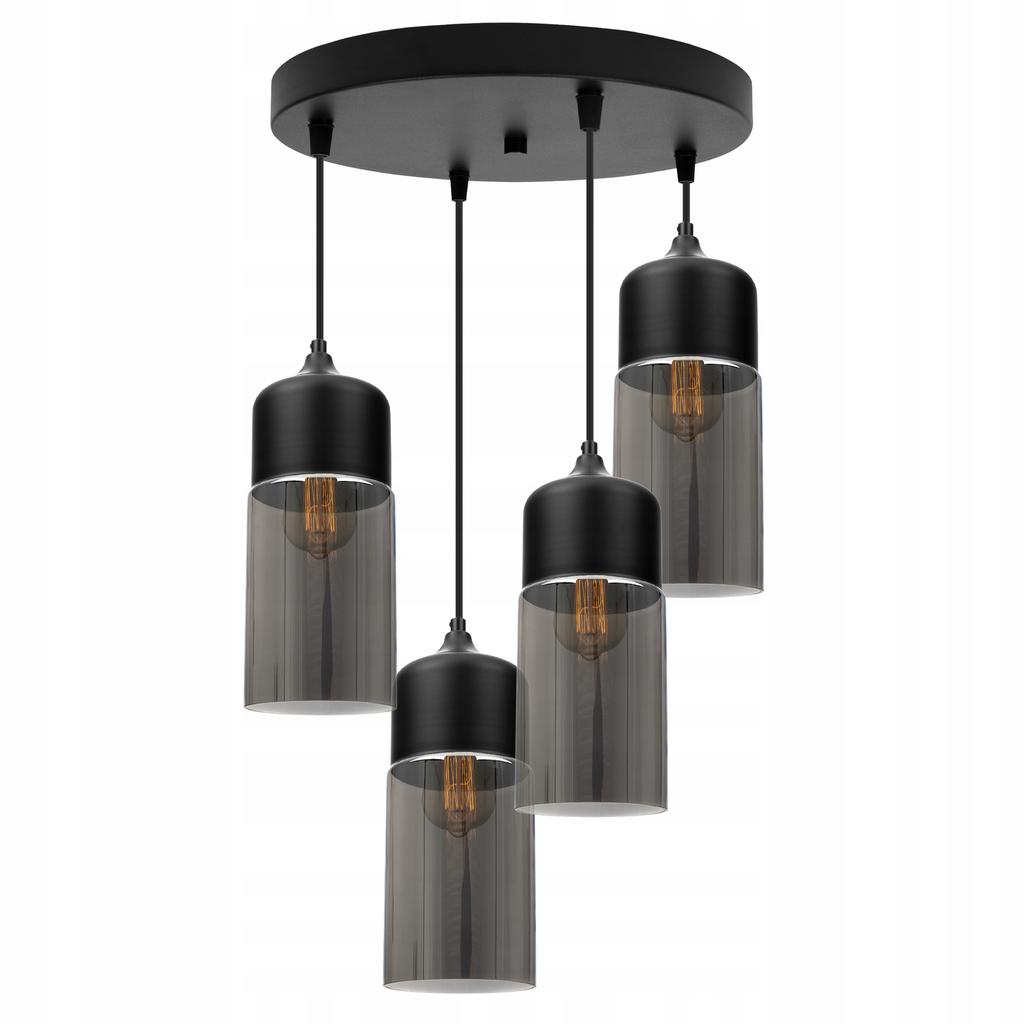 HANGING CEILING LAMP, GLASS PLAFON, LED LAMP