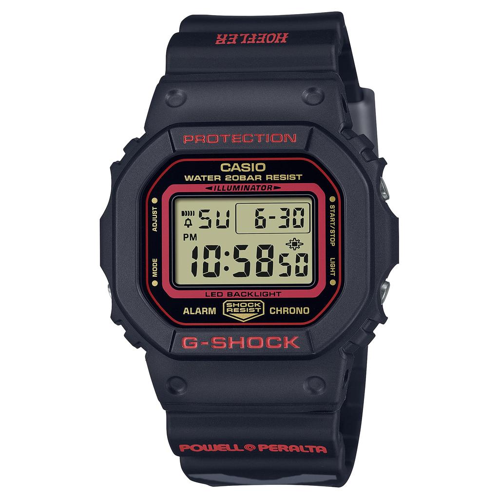 CASIO Watch Powell Peralta Kelvin Hofler Triple Collaboration Limited Overseas Model G-SHOCK DW-5600KH-1 Men's [Item]