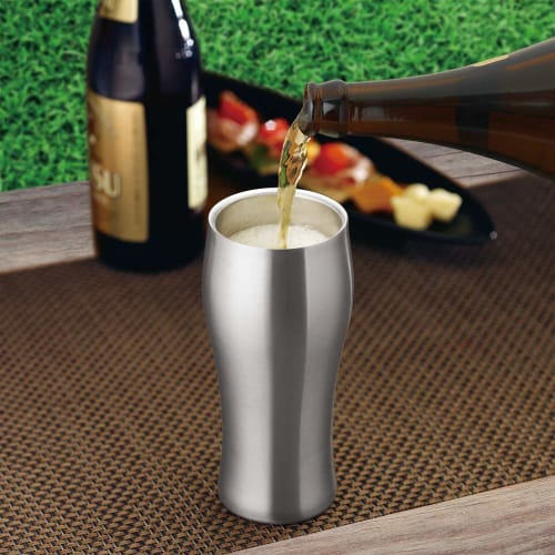 Doshisha Drinking Beer Tumbler, 420ml, Matte, DSB-420MT