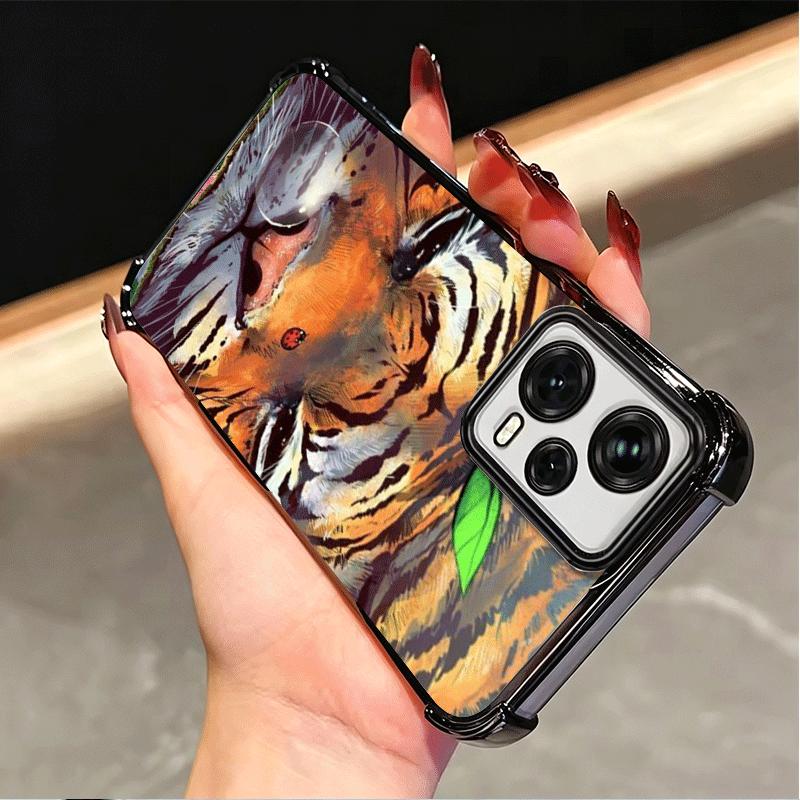 Премиальный чехол для телефона с рисунком тигра, мягкий, для Xiaomi Poco X7 X8 Pro Max X6 X5 X3 F8 Ultra F7 M8 M7 M5S Redmi 15C 15A 15 14C 13C