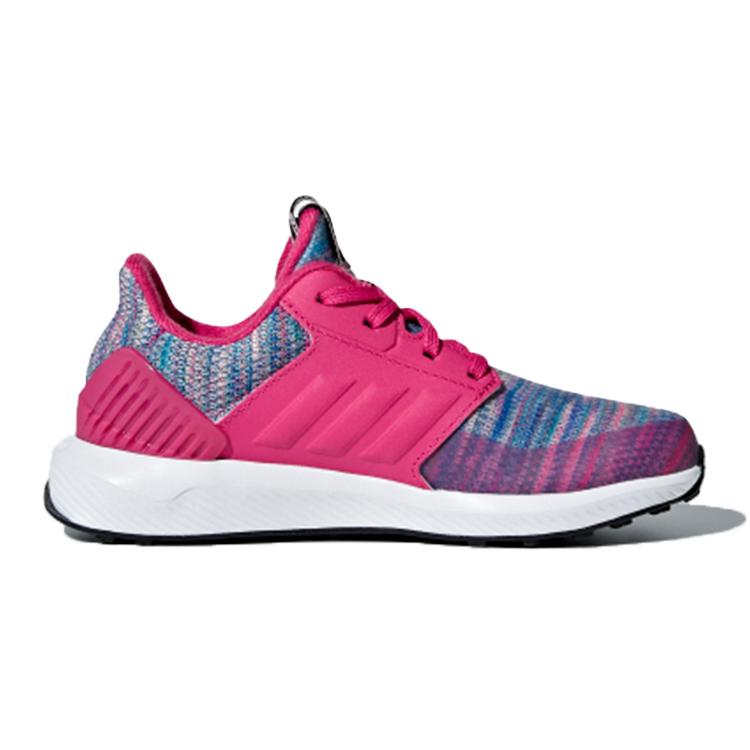 adidas Rapida Run BTW K Низкие детские кроссовки для бега Розовый Синий Детские AH2603